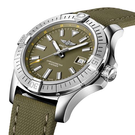 breitling british racing green|breitling avenger green.